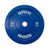 Norgym Ø50mm Bumper Plate 20kg Blå -Fitness udstyr Butik Bumper plate 20kg blue Norgym