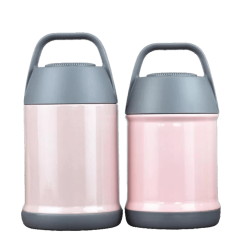 Foodie Madbeholder Termo 450ml Lyserød