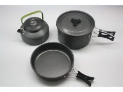 Kogesæt Til Camping Med 3 Dele